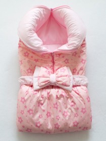 Одеяло-траснформер "Звездочки розовые"