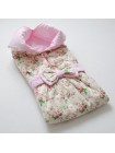 Одеяло-траснформер Сливочная нежность роз.